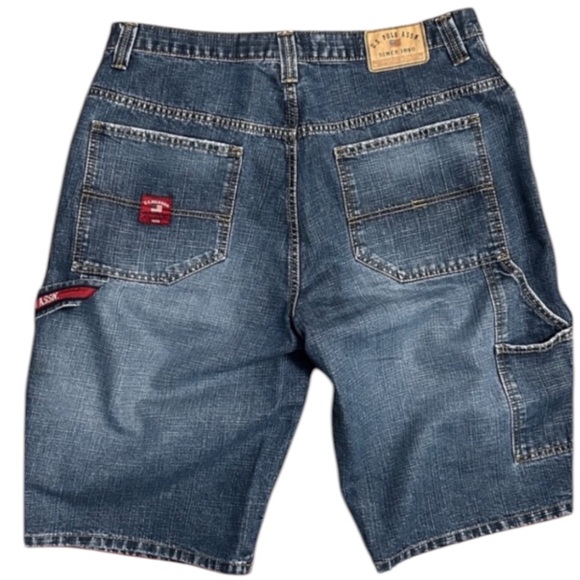 Vintage Y2k U.S. Polo Assn Jean Shorts size 36 - Picture 2 of 5